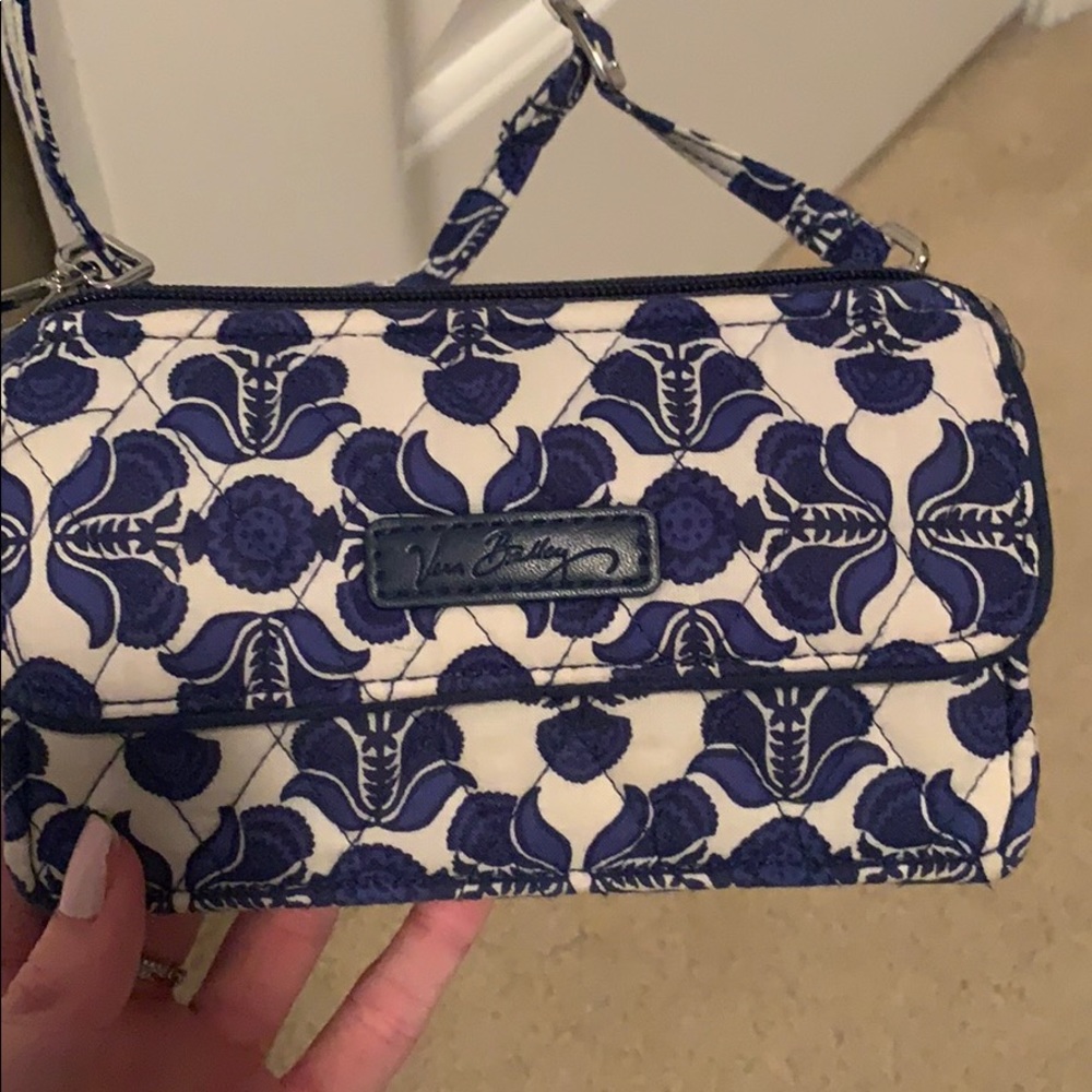 Vera Bradley Blue Paisley Wallet/Purse